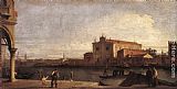 View of San Giovanni dei Battuti at Murano by Canaletto